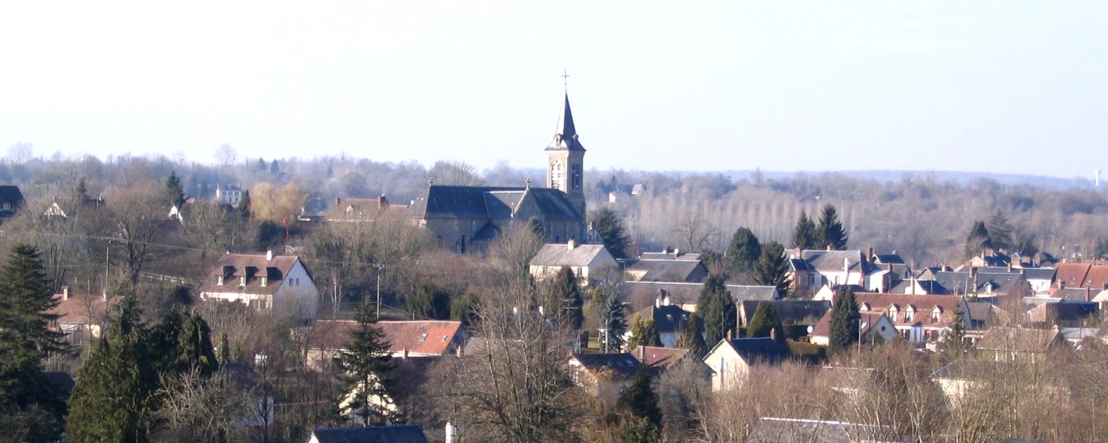 Vue de Sainte-Gauburge-Sainte-Colombe, Orne