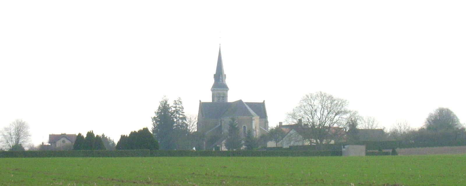 Vue de Saint-Julien-sur-Sarthe, Orne