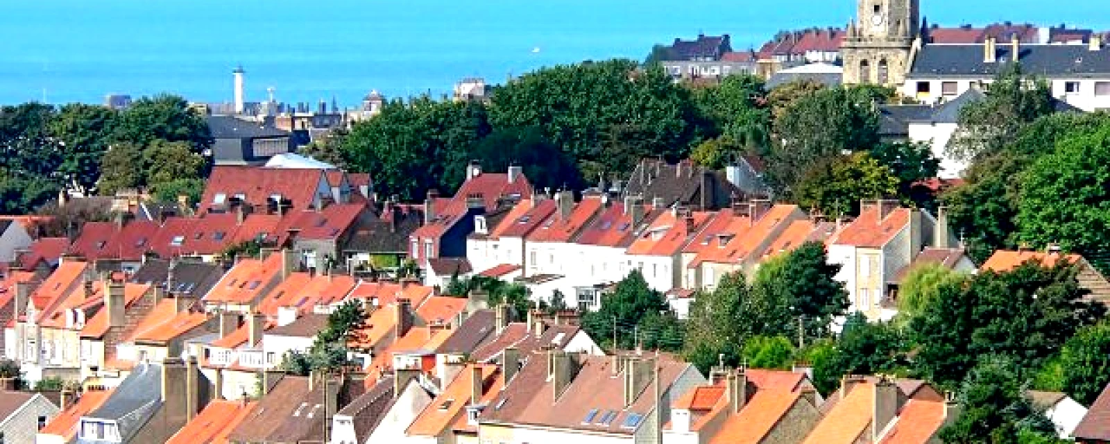 Vue de Boulogne-sur-Mer, Pas-de-Calais