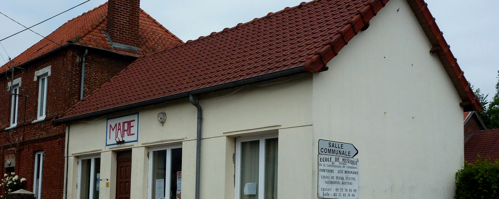 Vue de Fontaine-lès-Hermans, Pas-de-Calais