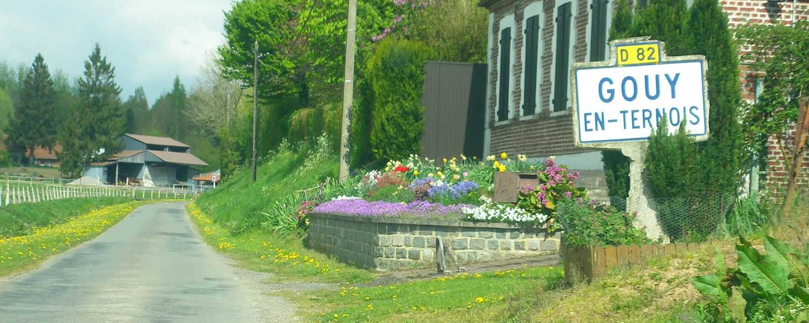 Vue de Gouy-en-Ternois, Pas-de-Calais