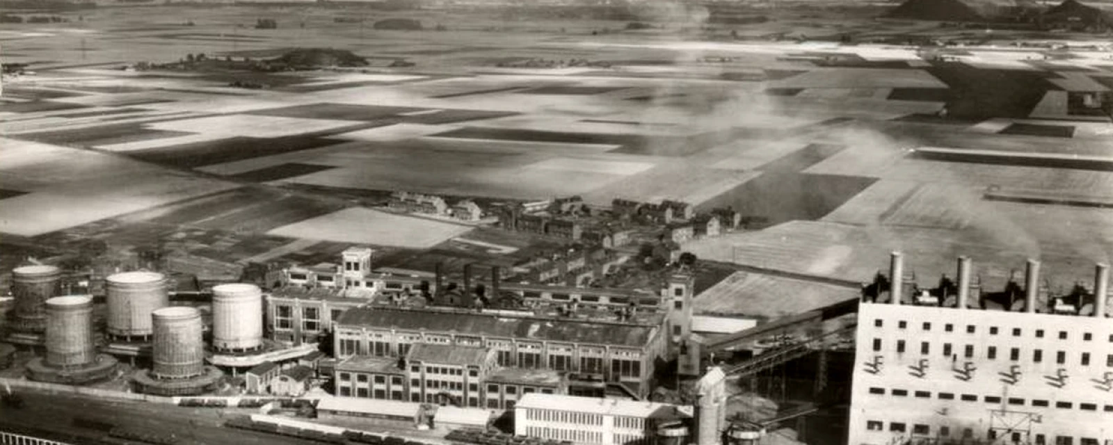 Vue de Harnes, Pas-de-Calais
