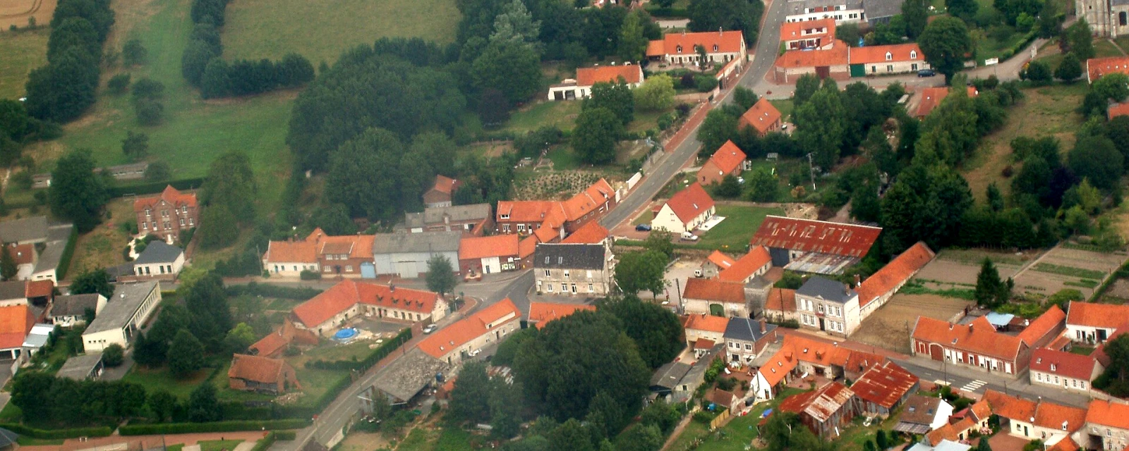 Vue de Hermaville, Pas-de-Calais