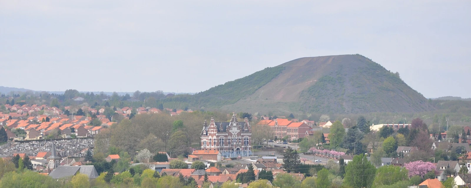 Vue de Marles-les-Mines, Pas-de-Calais