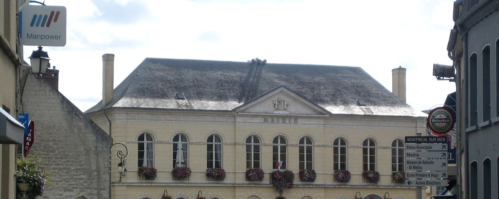 Vue de Montreuil-sur-Mer, Pas-de-Calais