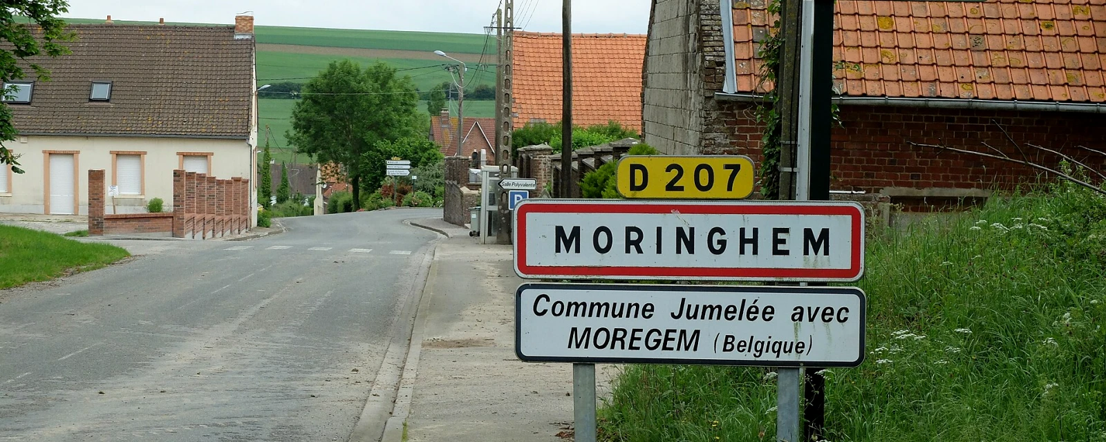 Vue de Moringhem, Pas-de-Calais