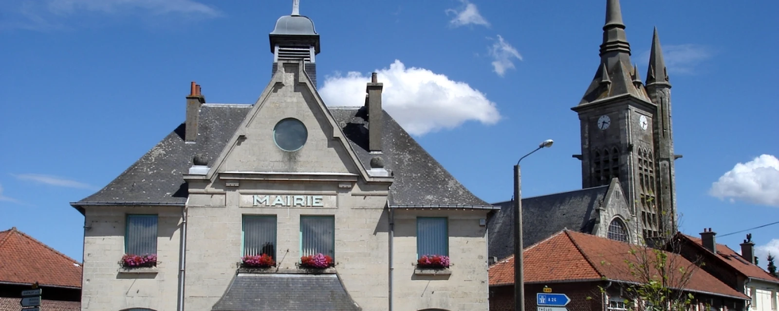 Vue de Neuville-Saint-Vaast, Pas-de-Calais