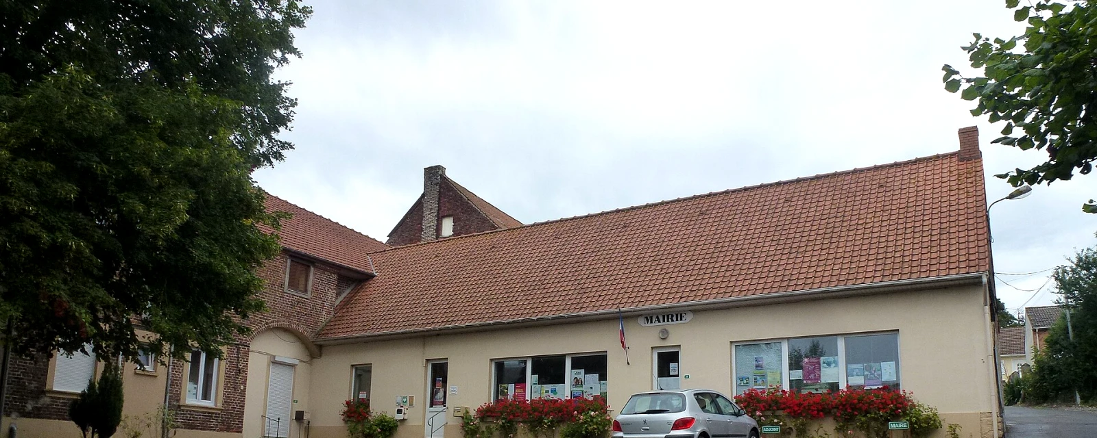 Vue de Pihen-lès-Guînes, Pas-de-Calais