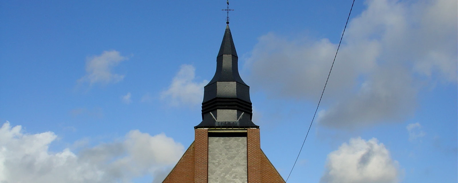 Vue de Sains-lès-Fressin, Pas-de-Calais
