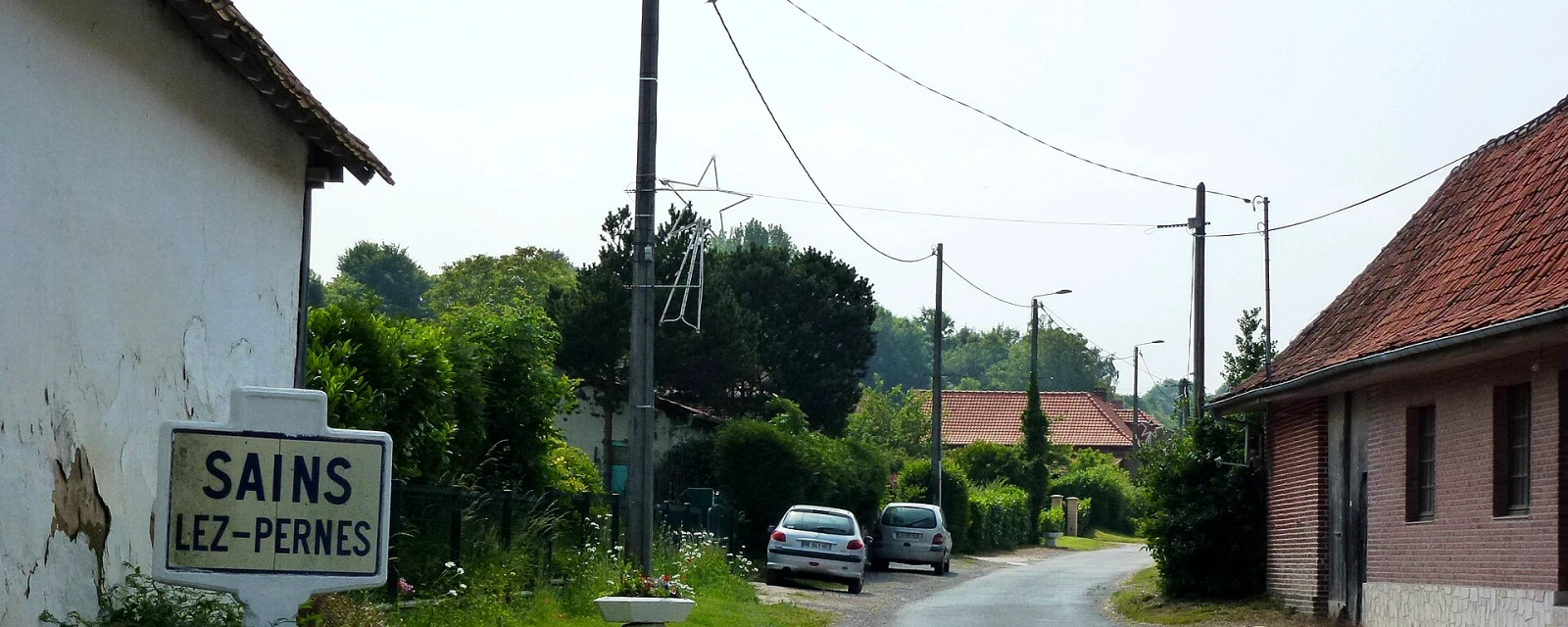 Vue de Sains-lès-Pernes, Pas-de-Calais