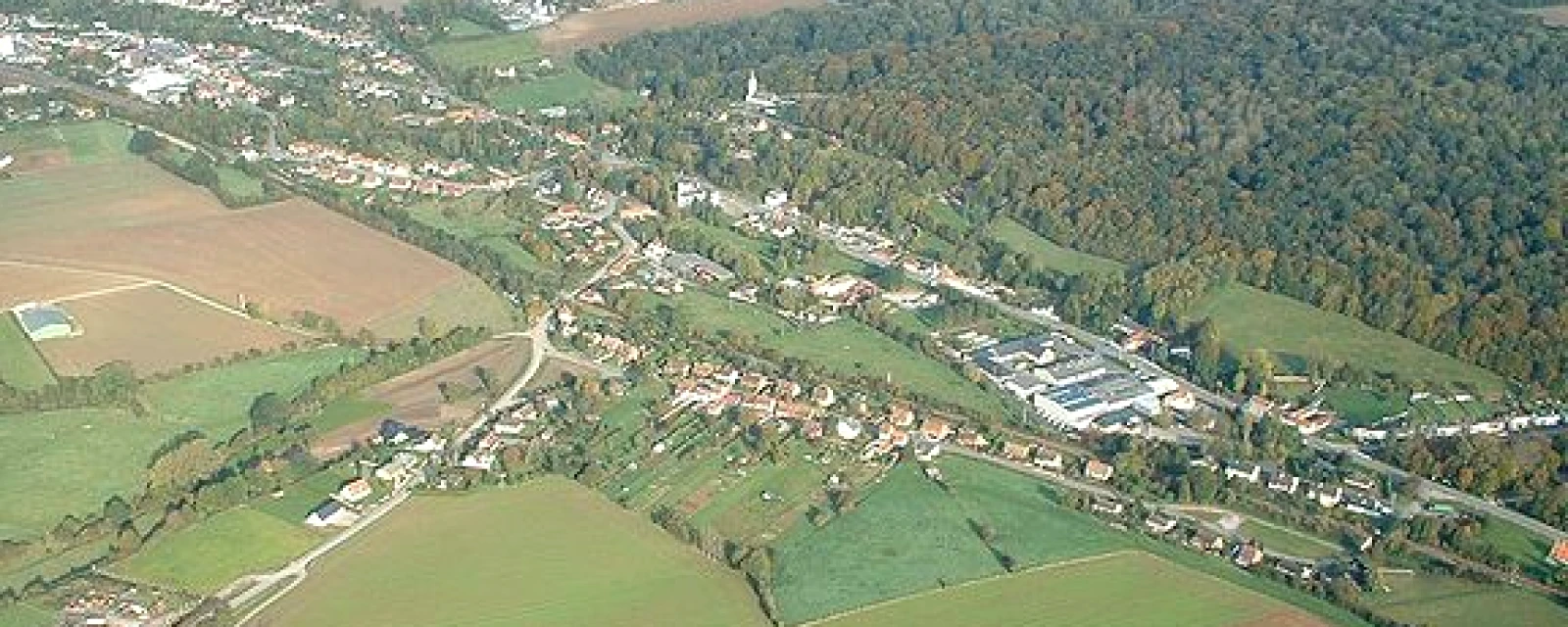Vue de Saint-Michel-sur-Ternoise, Pas-de-Calais