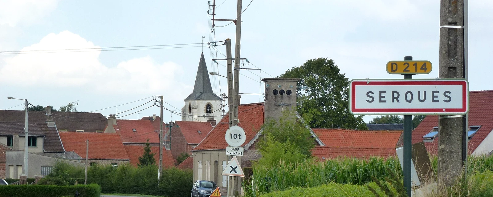 Vue de Serques, Pas-de-Calais