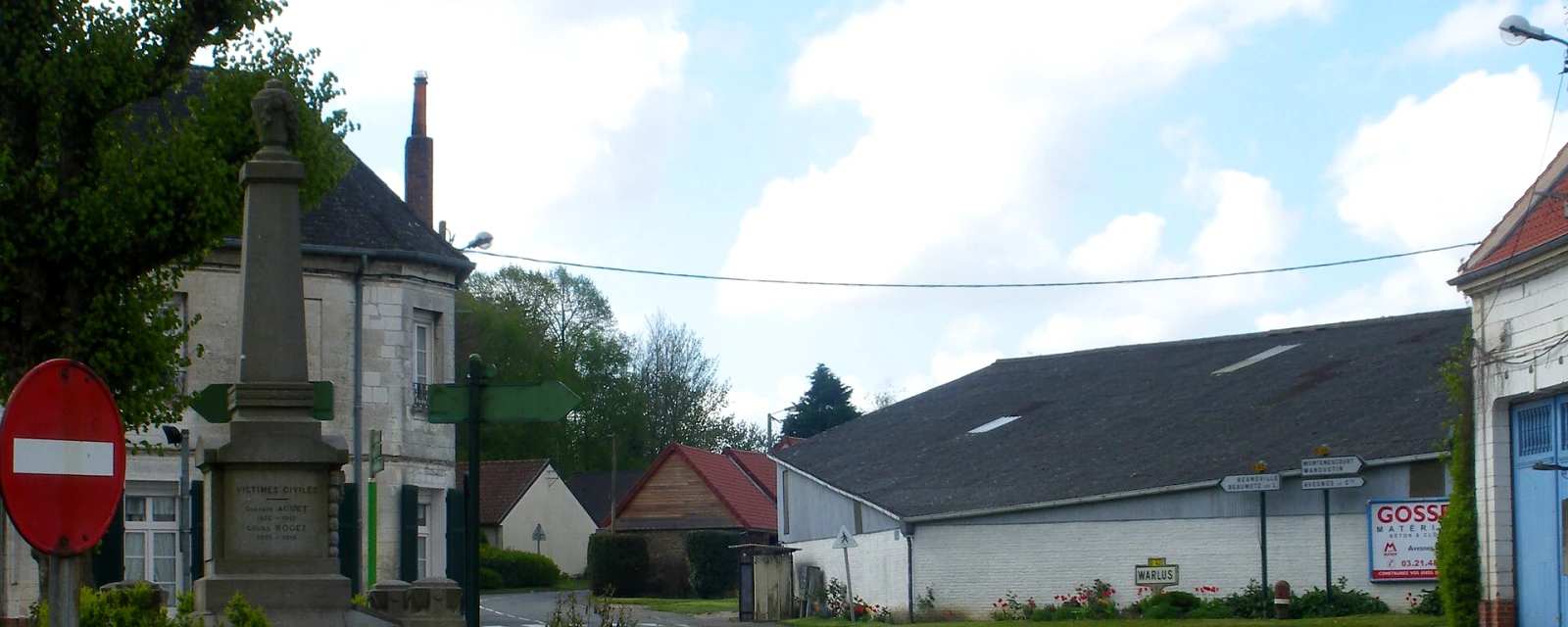 Vue de Warlus, Pas-de-Calais