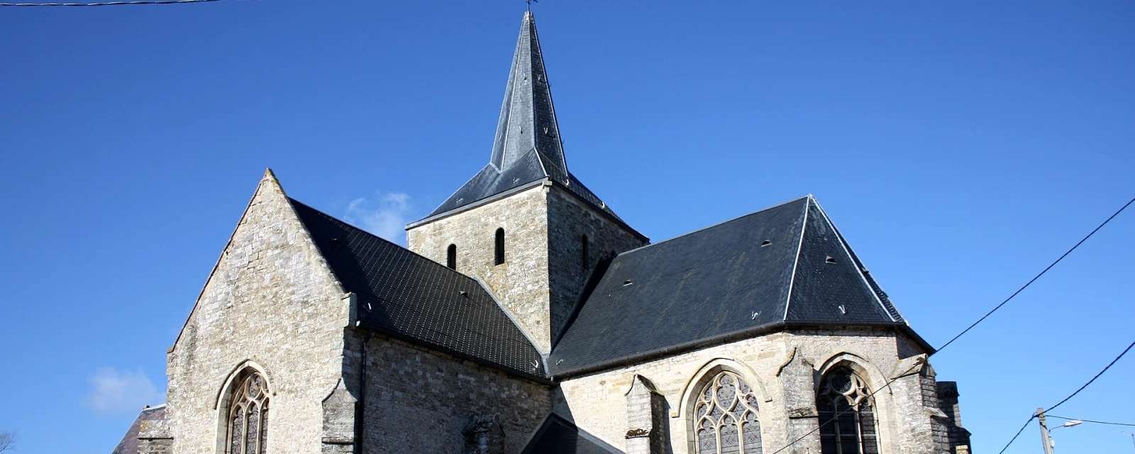 Vue de Wierre-Effroy, Pas-de-Calais