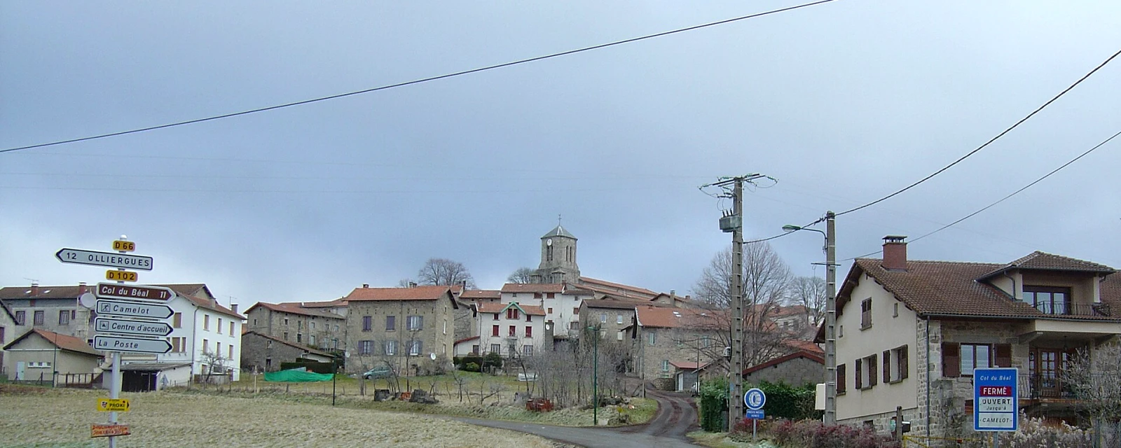Vue de Le Brugeron, Puy-de-Dôme