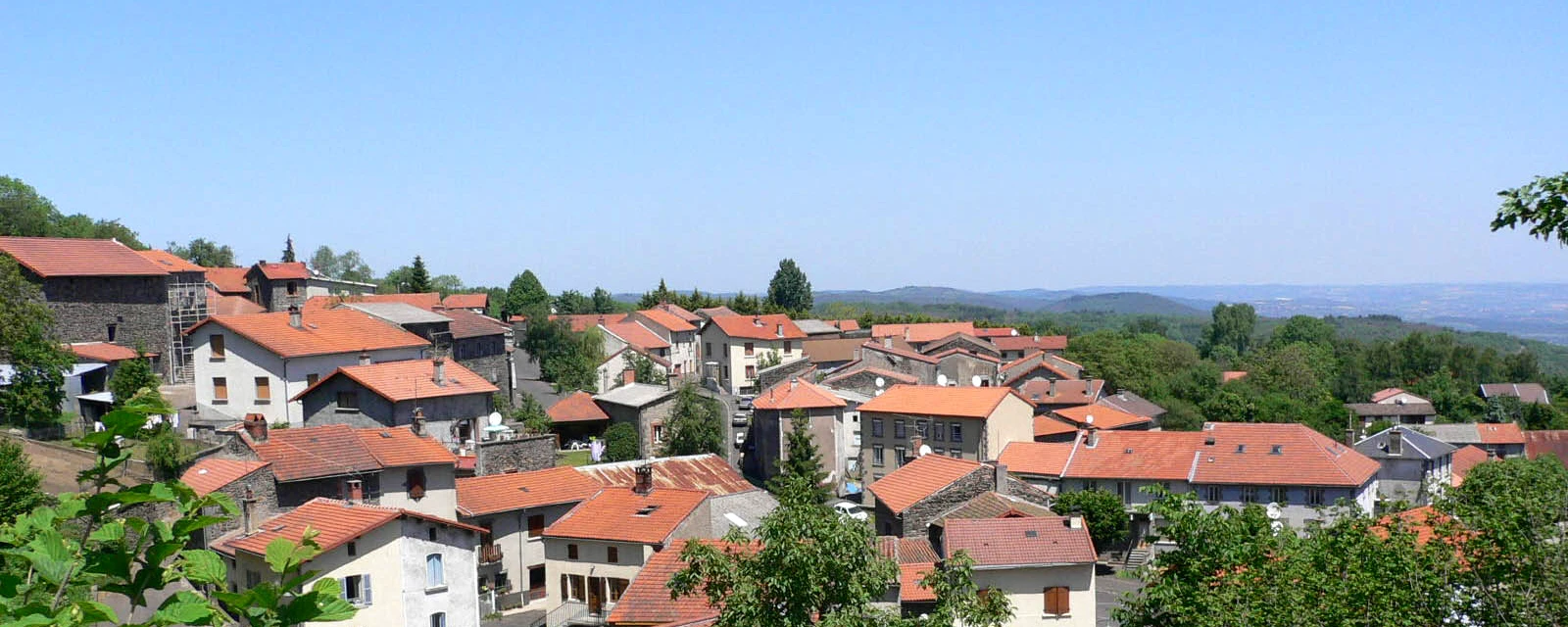 Vue de Chanat-la-Mouteyre, Puy-de-Dôme