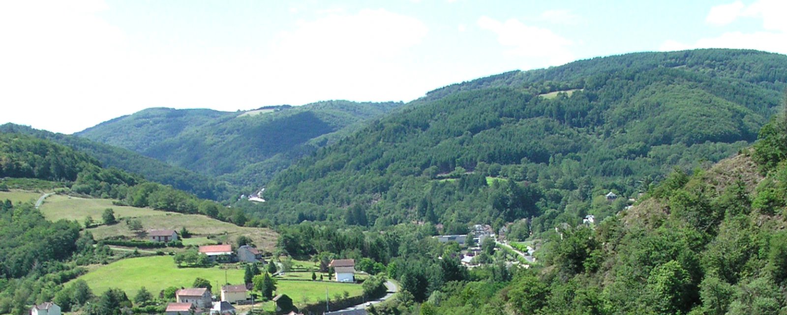 Vue de Châteauneuf-les-Bains, Puy-de-Dôme