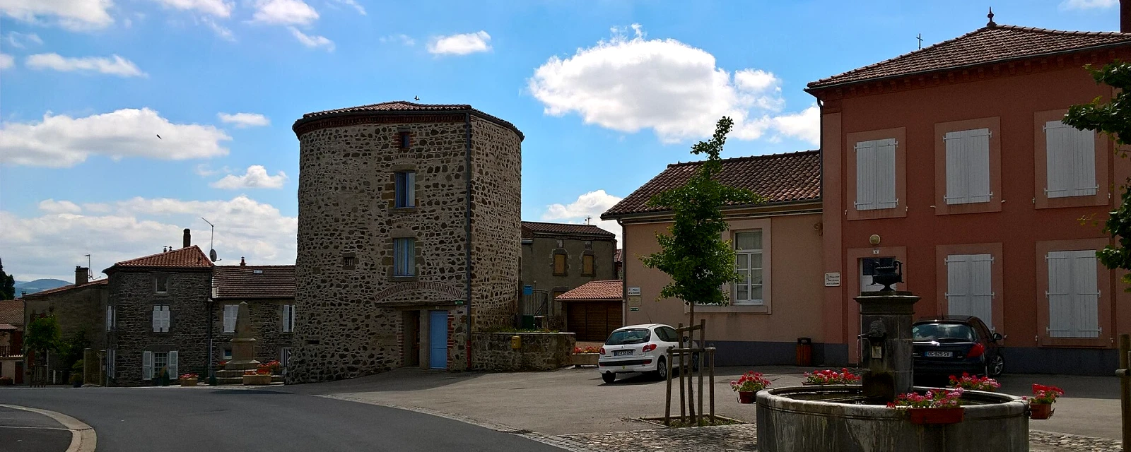 Vue de Aulhat-Flat, Puy-de-Dôme