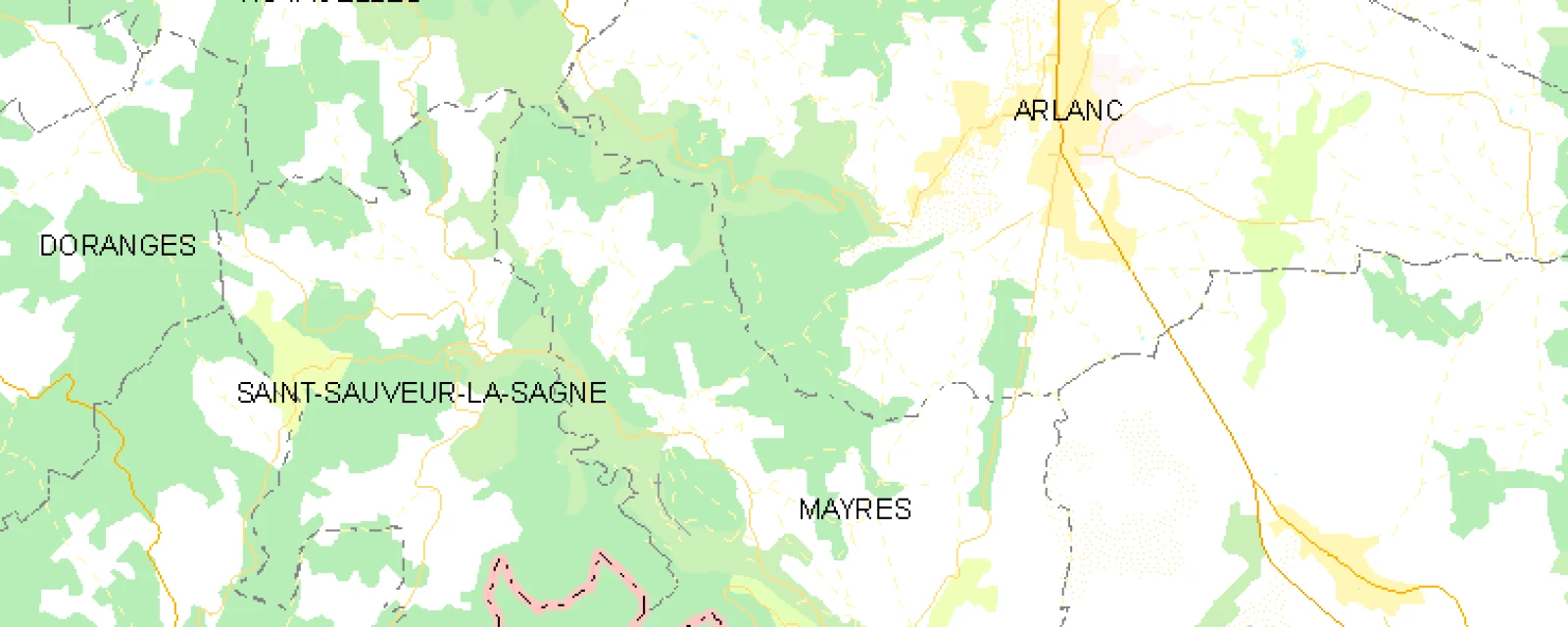 Vue de Mayres, Puy-de-Dôme