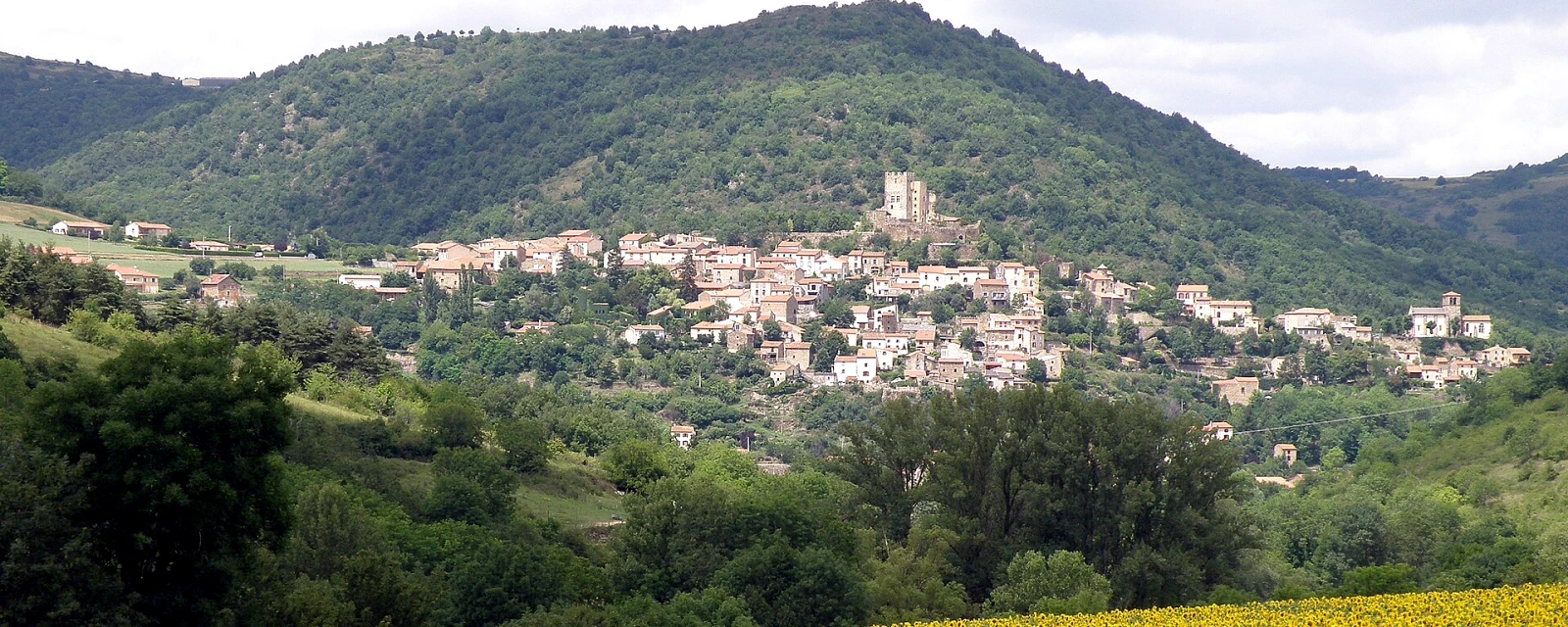 Vue de Montaigut-le-Blanc, Puy-de-Dôme