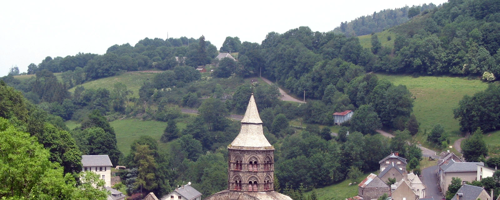 Vue de Orcival, Puy-de-Dôme