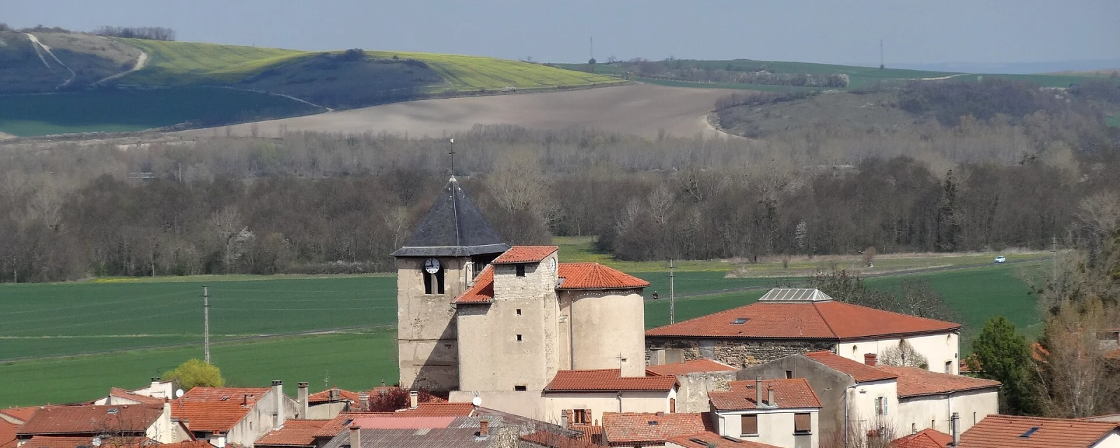 Vue de Pérignat-sur-Allier, Puy-de-Dôme