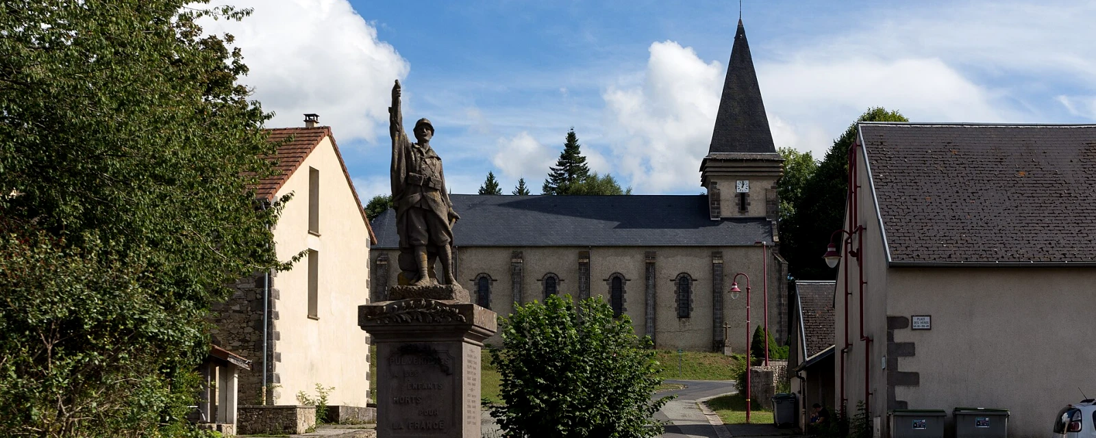 Vue de Pulvérières, Puy-de-Dôme