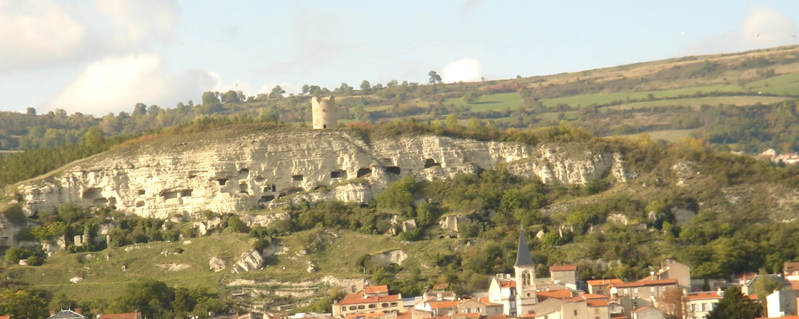 Vue de La Roche-Blanche, Puy-de-Dôme