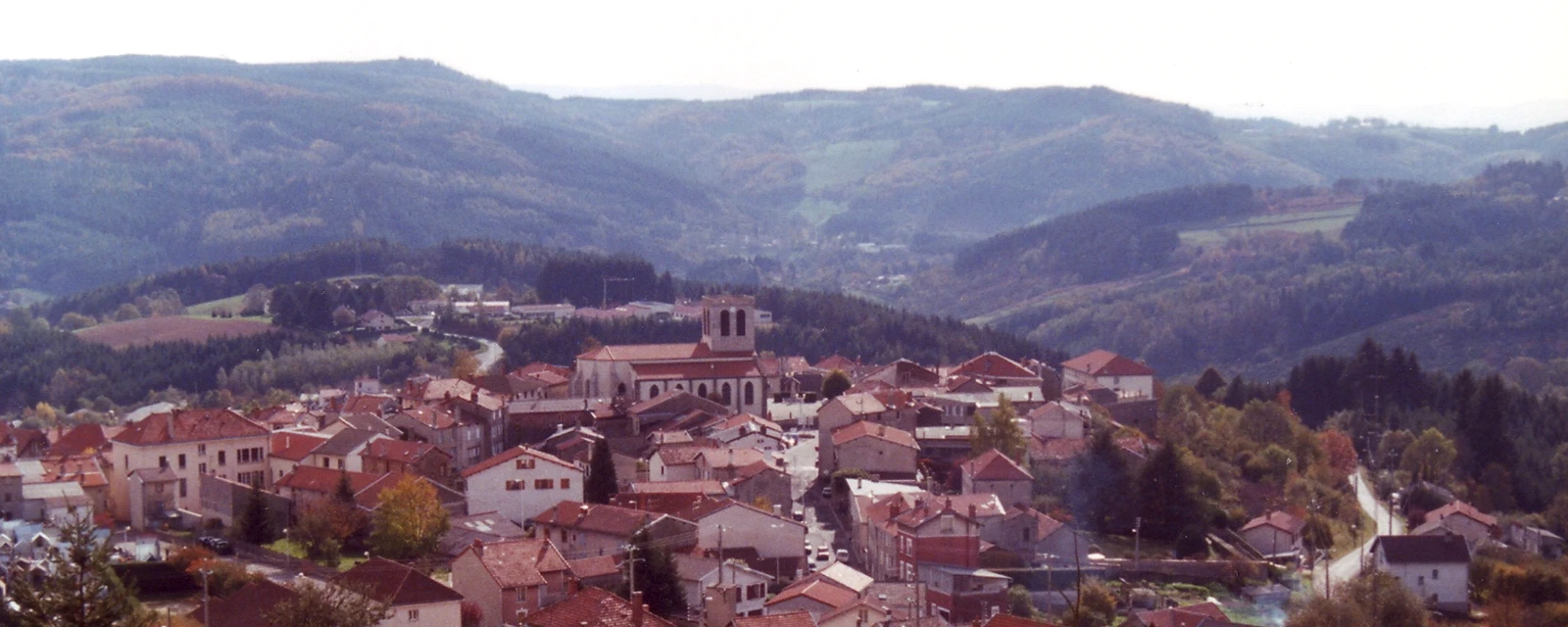 Vue de Saint-Rémy-sur-Durolle, Puy-de-Dôme