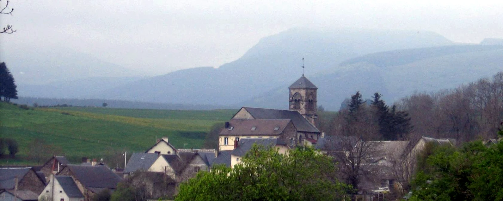 Vue de Saulzet-le-Froid, Puy-de-Dôme