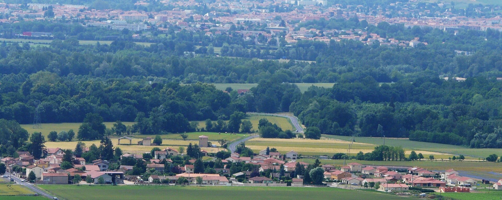 Vue de Varennes-sur-Usson, Puy-de-Dôme