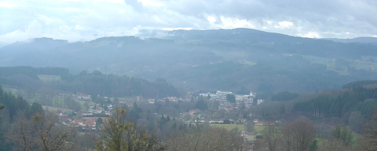 Vue de Vertolaye, Puy-de-Dôme