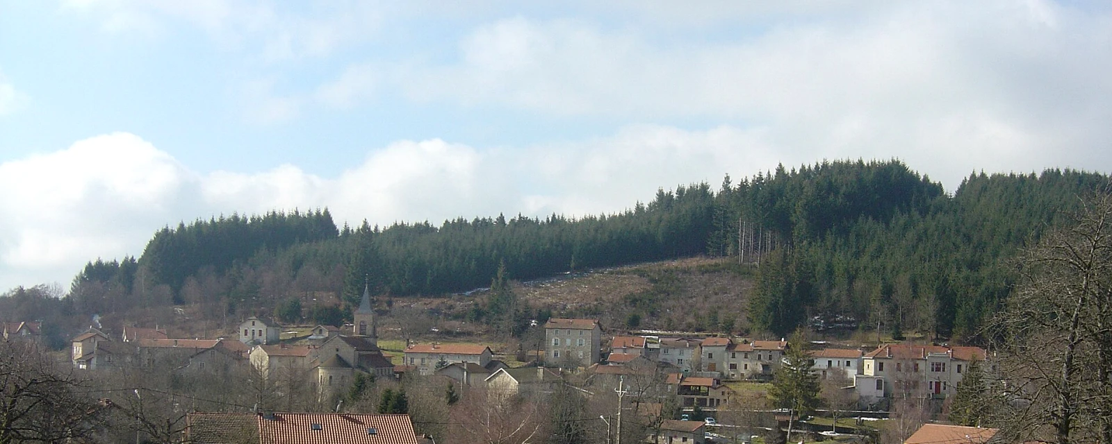 Vue de Vollore-Montagne, Puy-de-Dôme