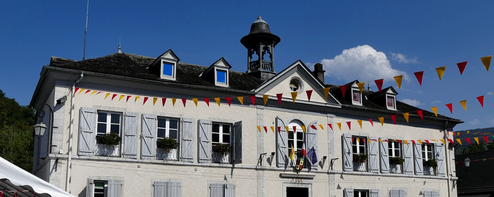 Vue de Arette, Pyrénées-Atlantiques