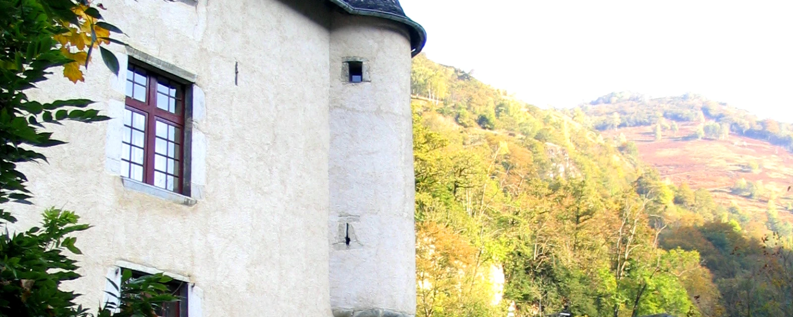 Vue de Aste-Béon, Pyrénées-Atlantiques