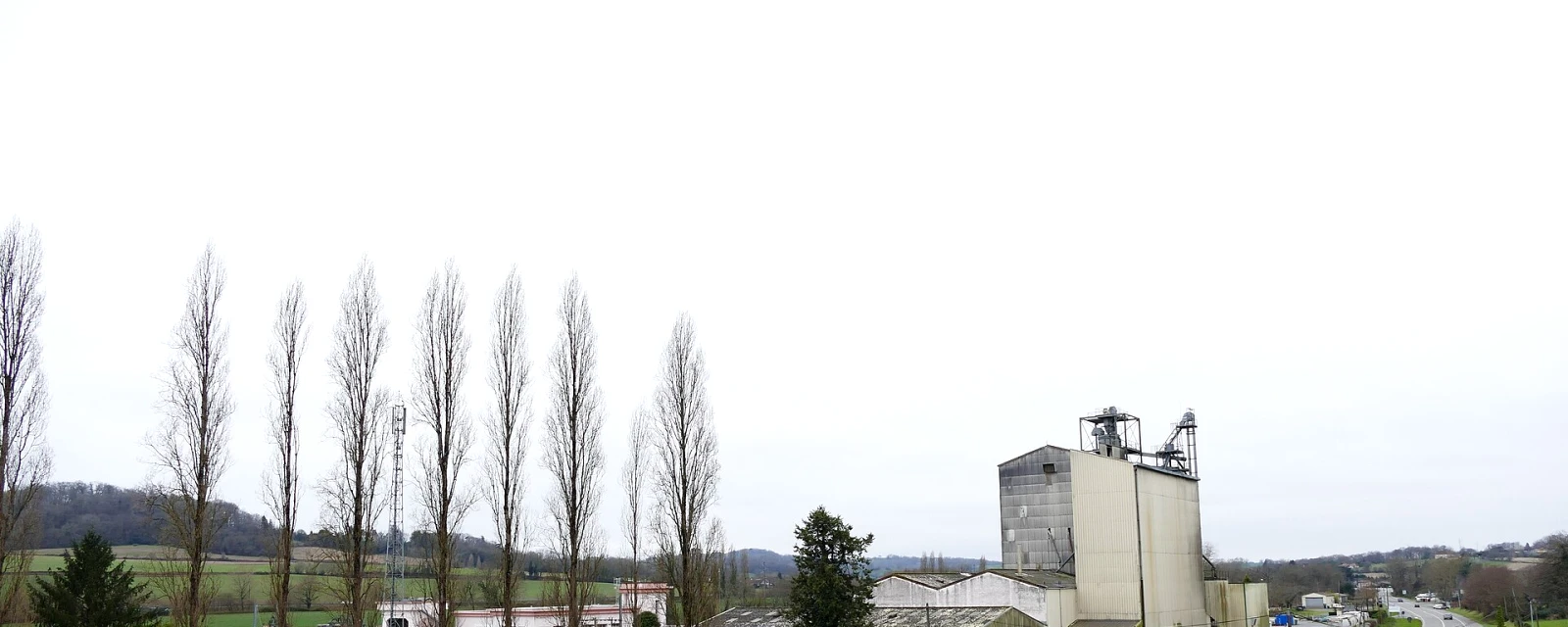 Vue de Baigts-de-Béarn, Pyrénées-Atlantiques