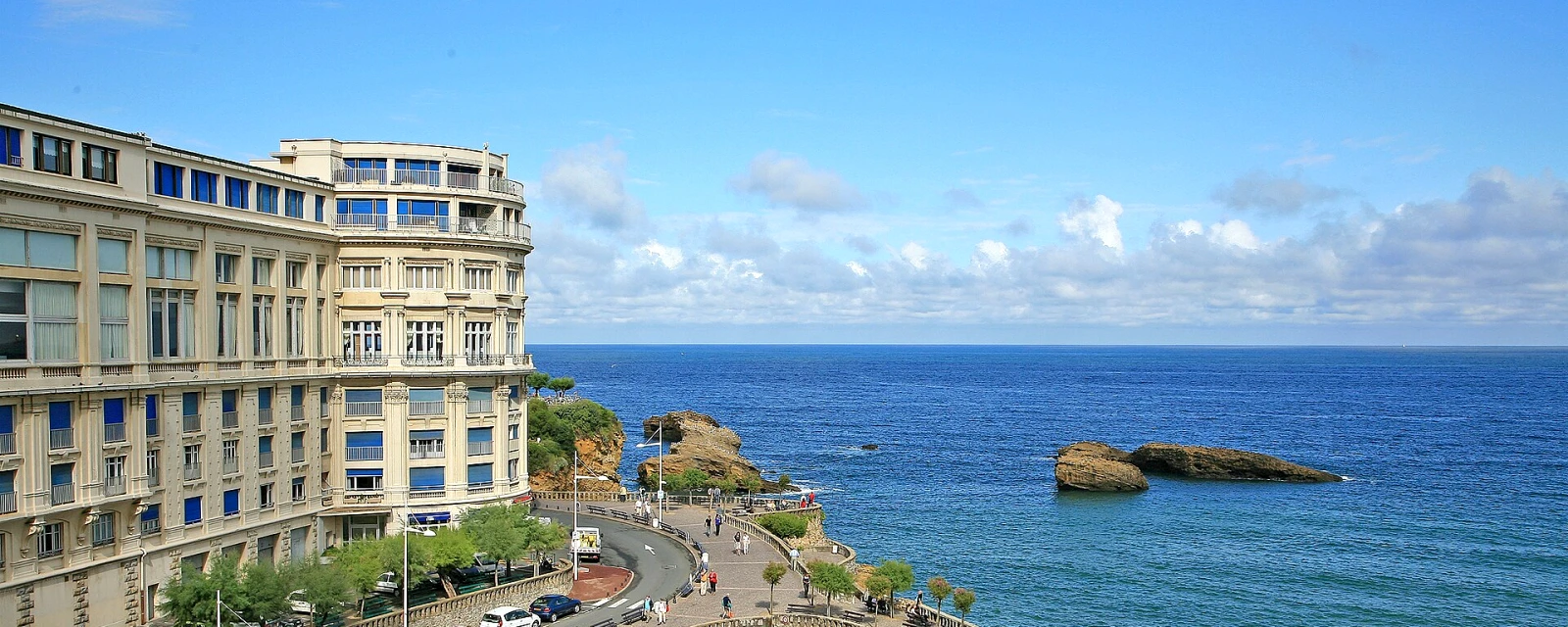 Vue de Biarritz, Pyrénées-Atlantiques