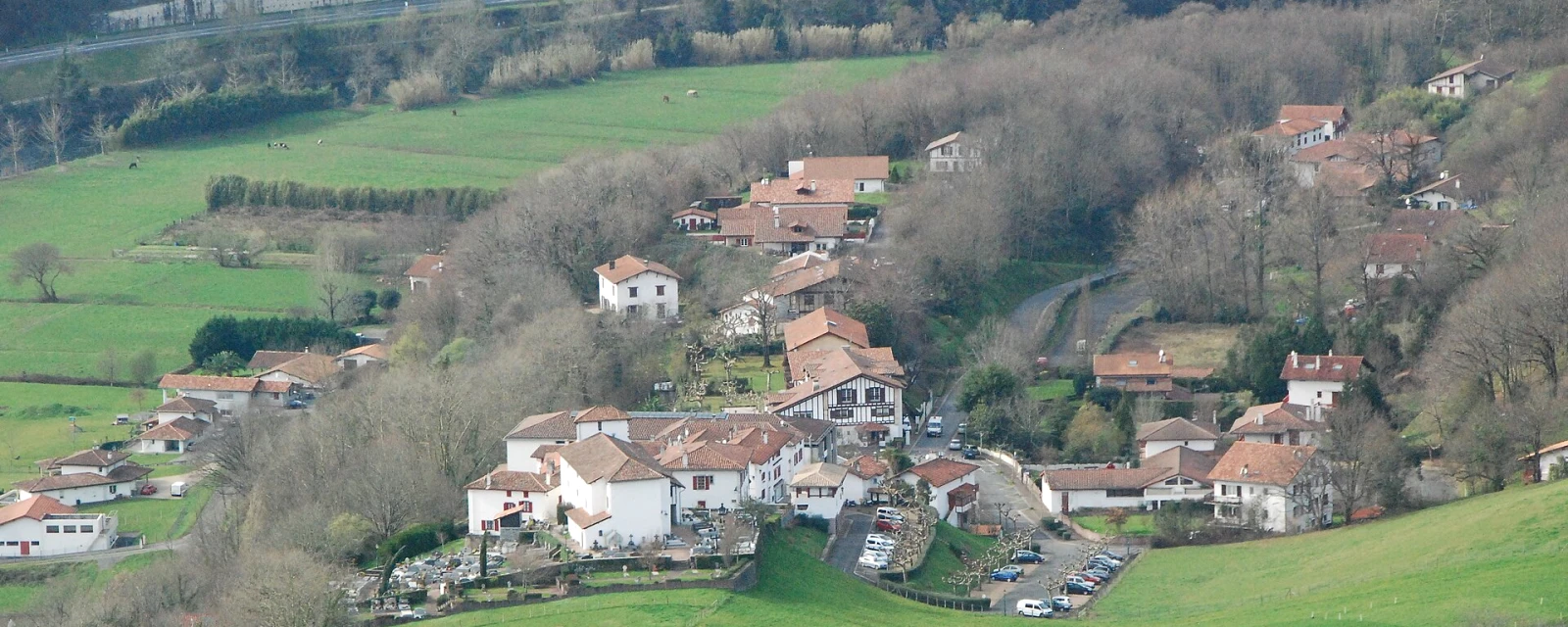 Vue de Biriatou, Pyrénées-Atlantiques