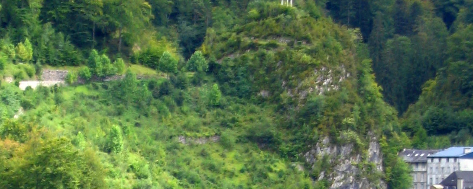 Vue de Eaux-Bonnes, Pyrénées-Atlantiques