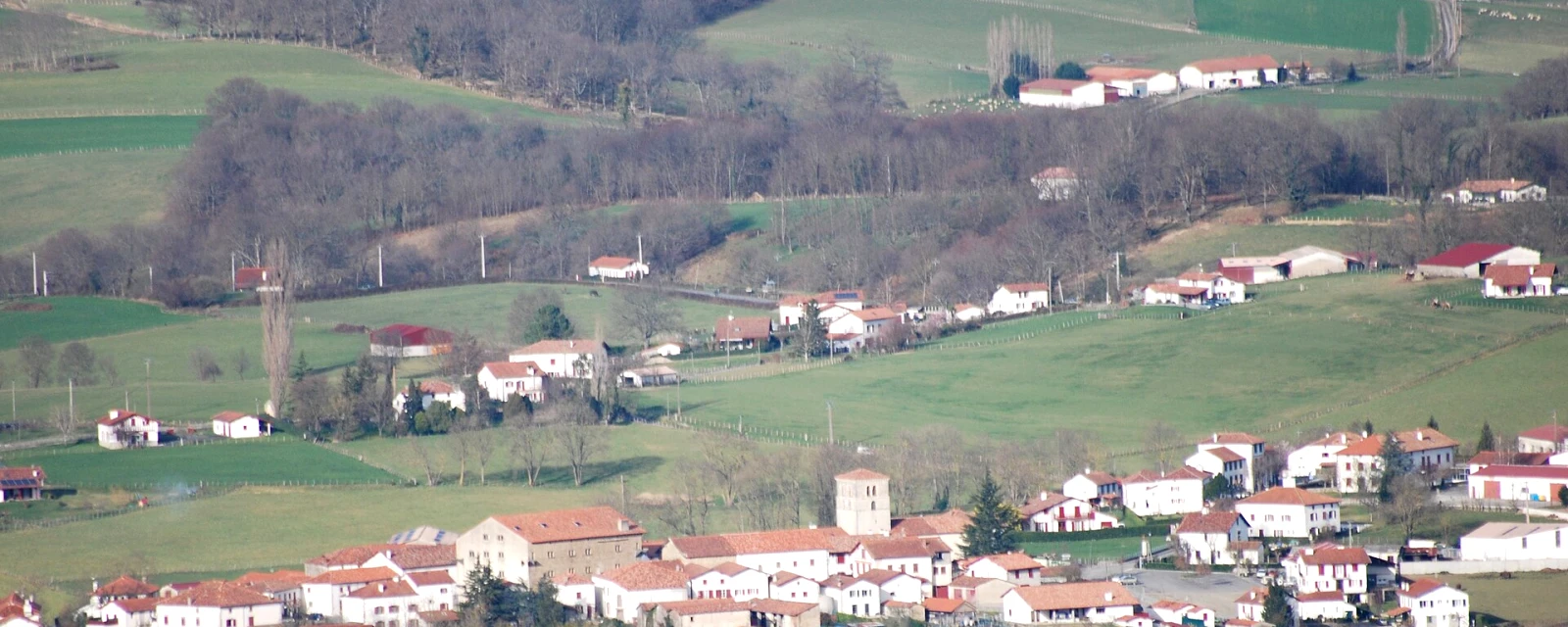 Vue de Irissarry, Pyrénées-Atlantiques