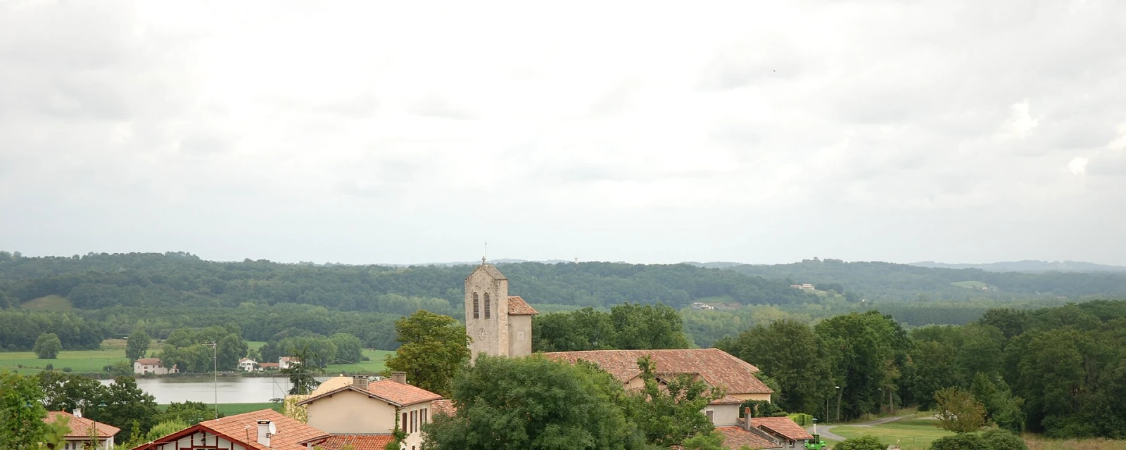 Vue de Lahonce, Pyrénées-Atlantiques
