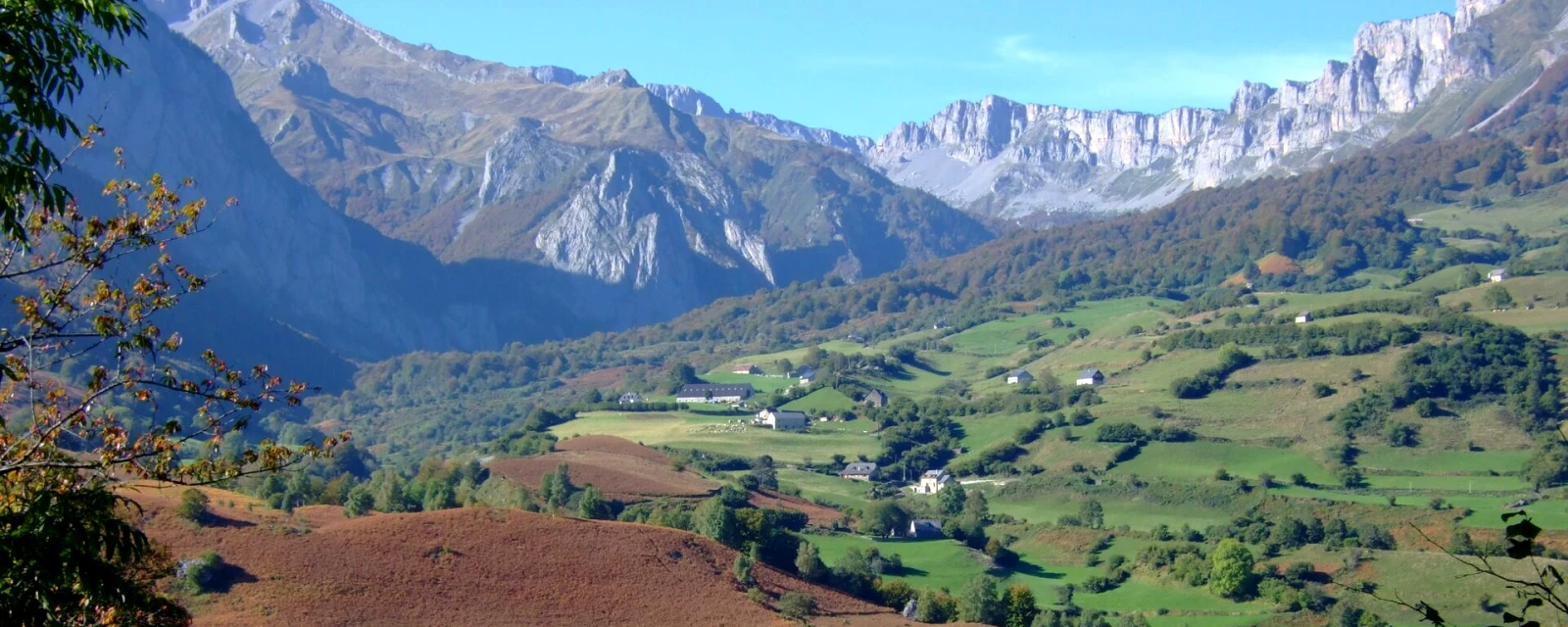 Vue de Lescun, Pyrénées-Atlantiques