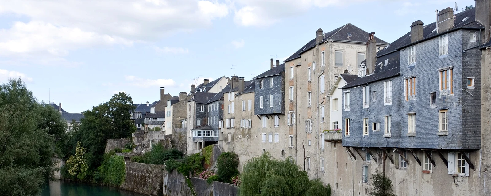 Vue de Oloron-Sainte-Marie, Pyrénées-Atlantiques