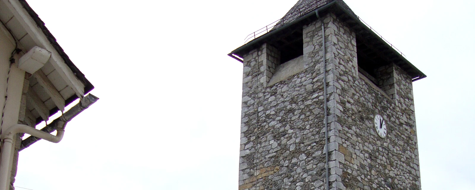 Vue de Osse-en-Aspe, Pyrénées-Atlantiques