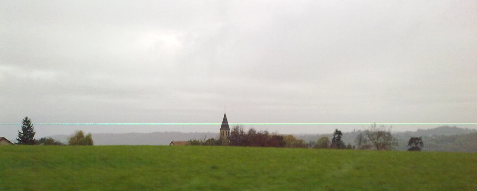 Vue de Saint-Jean-Poudge, Pyrénées-Atlantiques