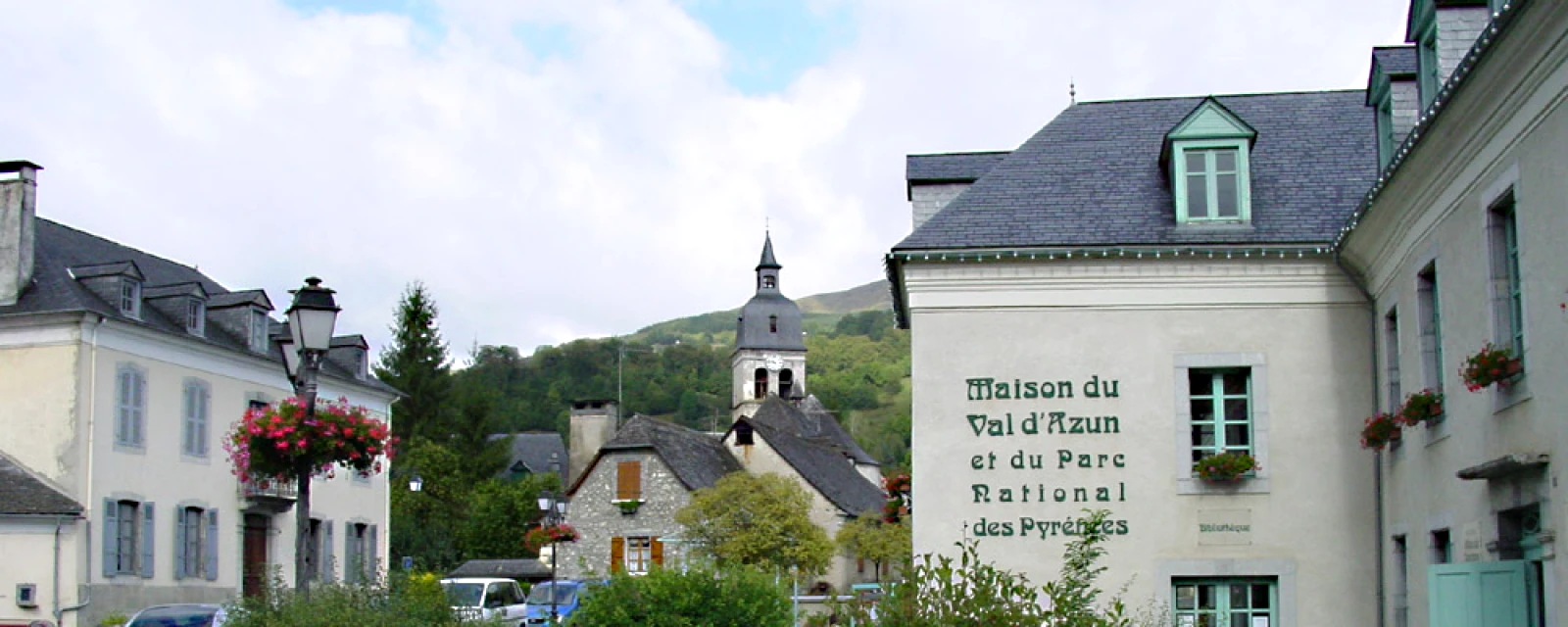 Vue de Arrens-Marsous, Hautes-Pyrénées