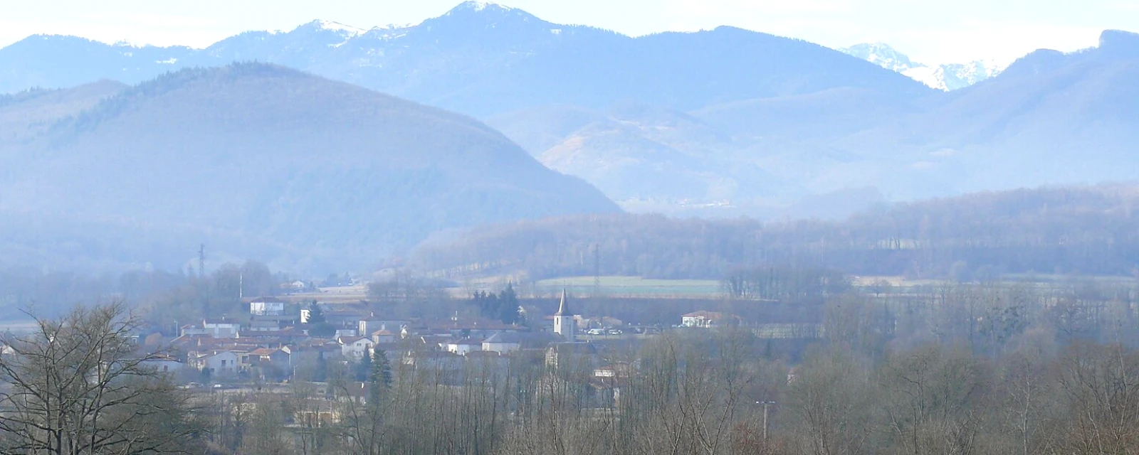Vue de Aventignan, Hautes-Pyrénées