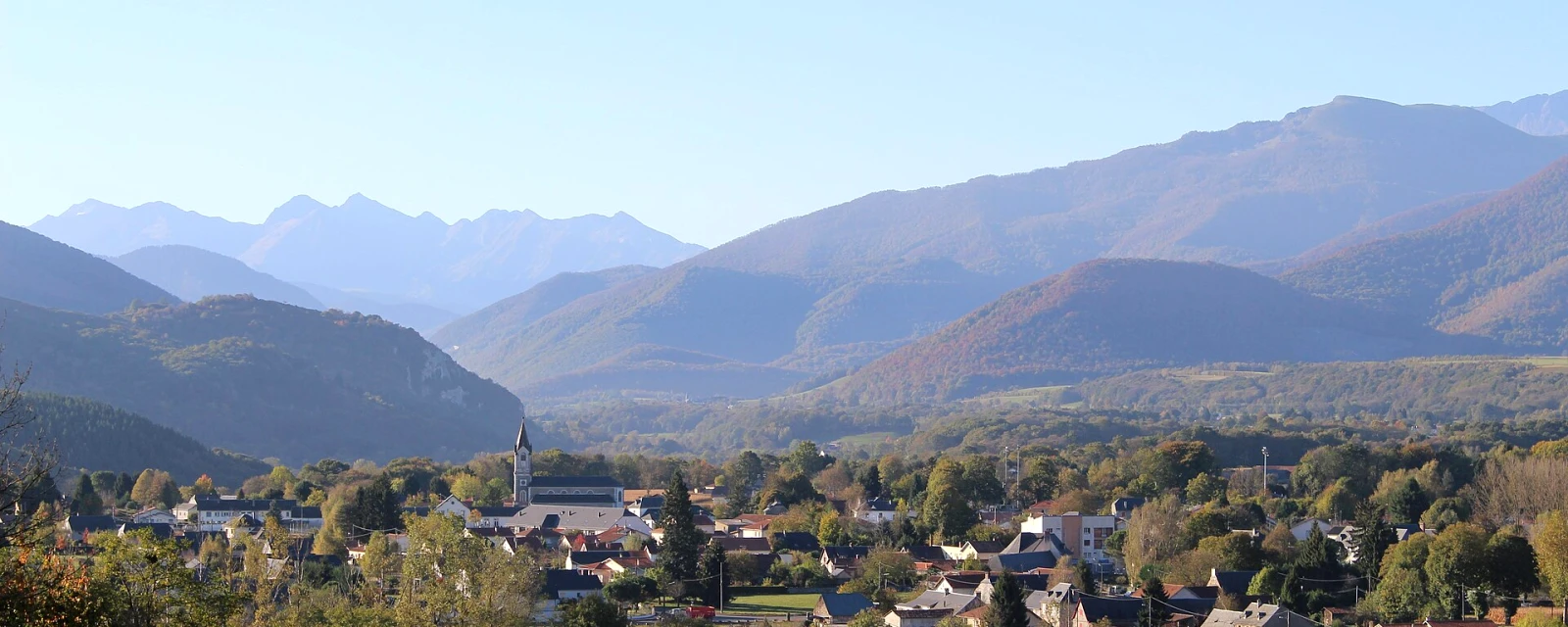 Vue de La Barthe-de-Neste, Hautes-Pyrénées