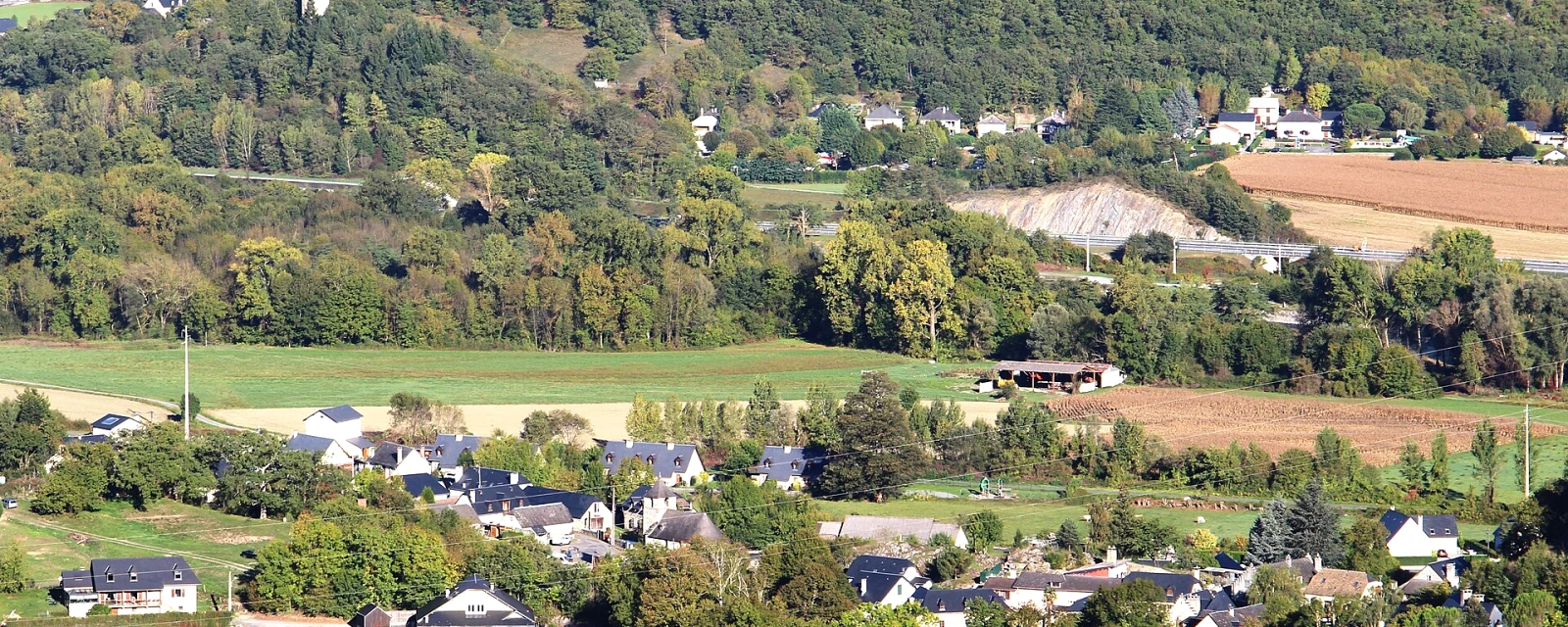 Vue de Boô-Silhen, Hautes-Pyrénées