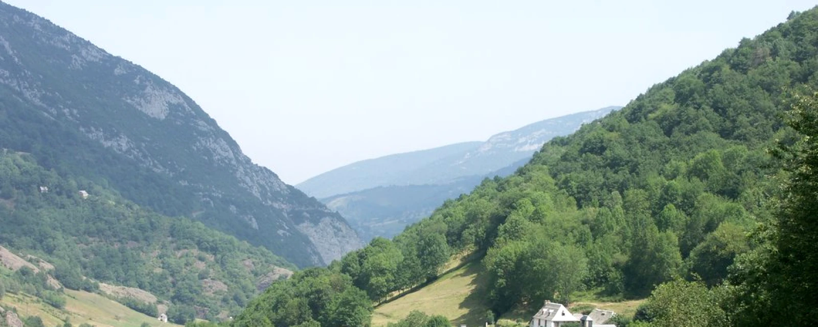 Vue de Fréchet-Aure, Hautes-Pyrénées
